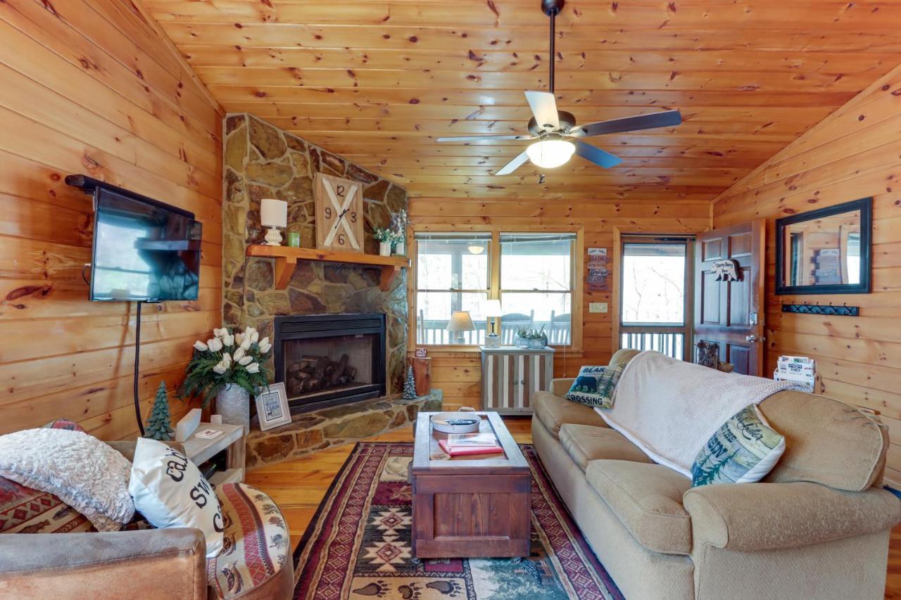 Blue Ridge Cozy Cabin In The Woods With Hot Tub! Экстерьер фото