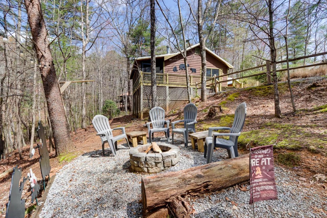 Blue Ridge Cozy Cabin In The Woods With Hot Tub! Экстерьер фото