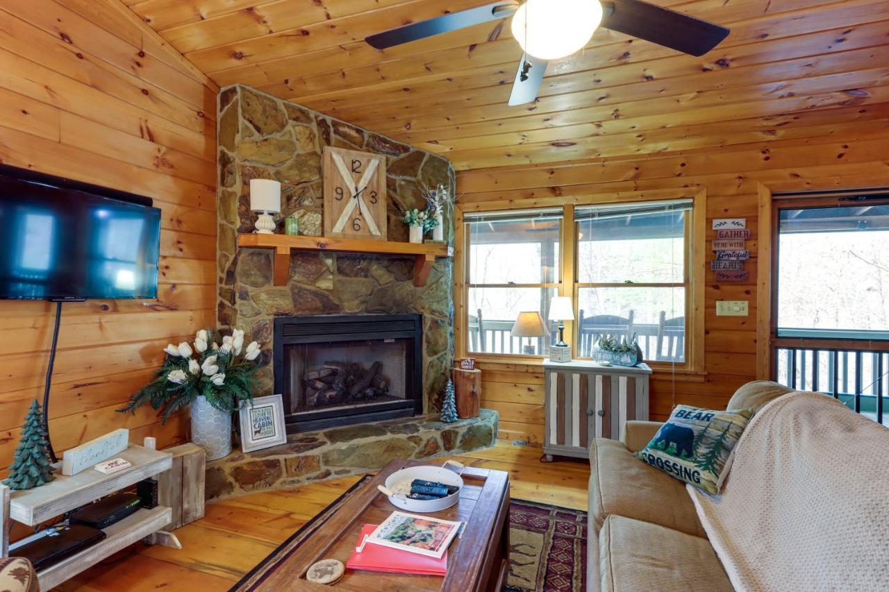 Blue Ridge Cozy Cabin In The Woods With Hot Tub! Экстерьер фото