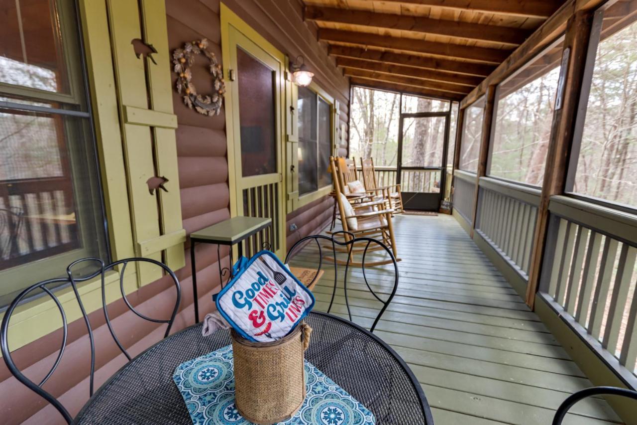 Blue Ridge Cozy Cabin In The Woods With Hot Tub! Экстерьер фото
