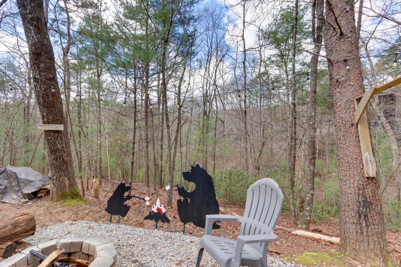 Blue Ridge Cozy Cabin In The Woods With Hot Tub! Экстерьер фото