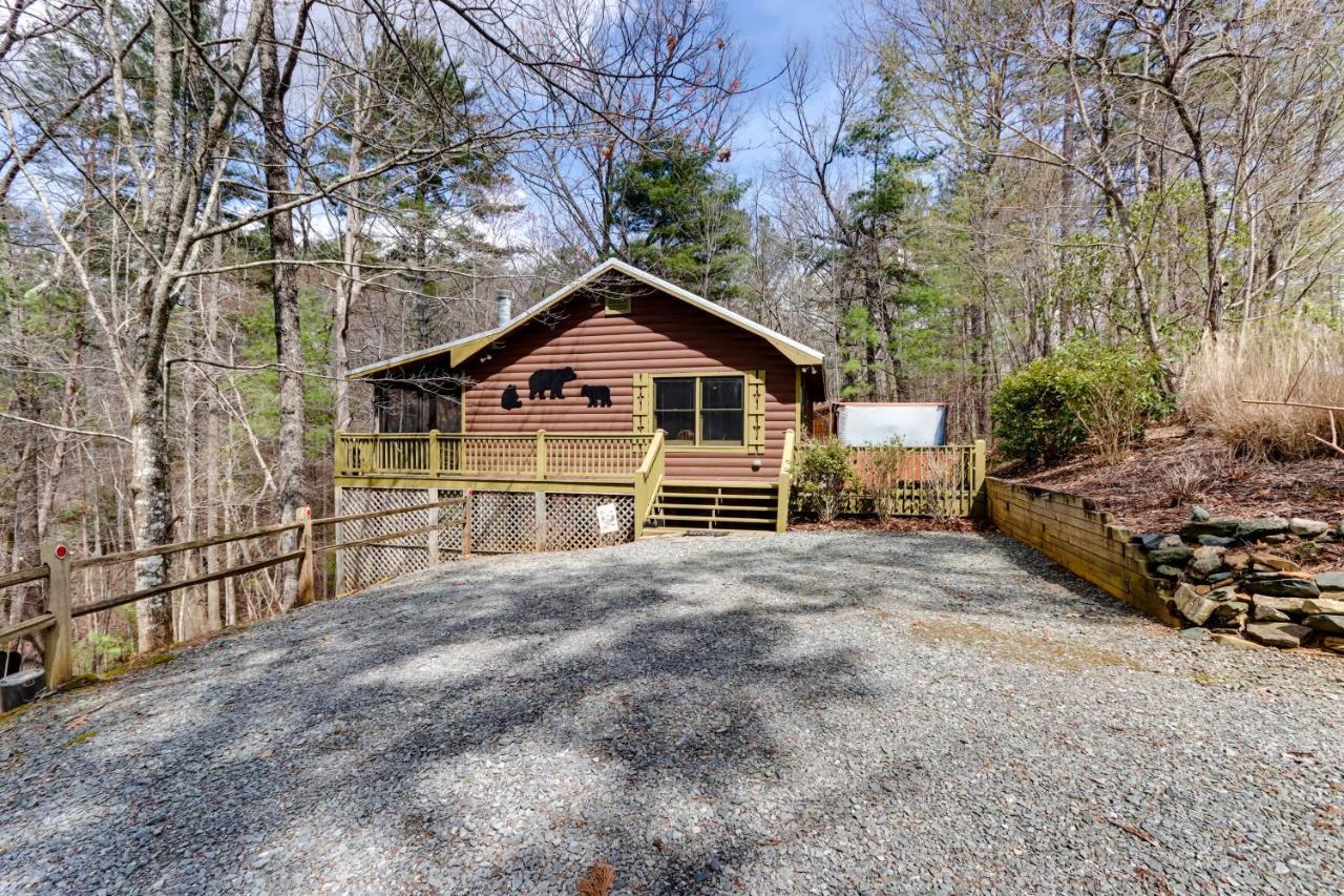 Blue Ridge Cozy Cabin In The Woods With Hot Tub! Экстерьер фото