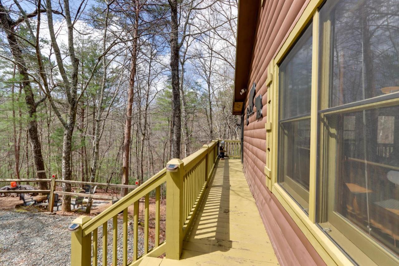 Blue Ridge Cozy Cabin In The Woods With Hot Tub! Экстерьер фото